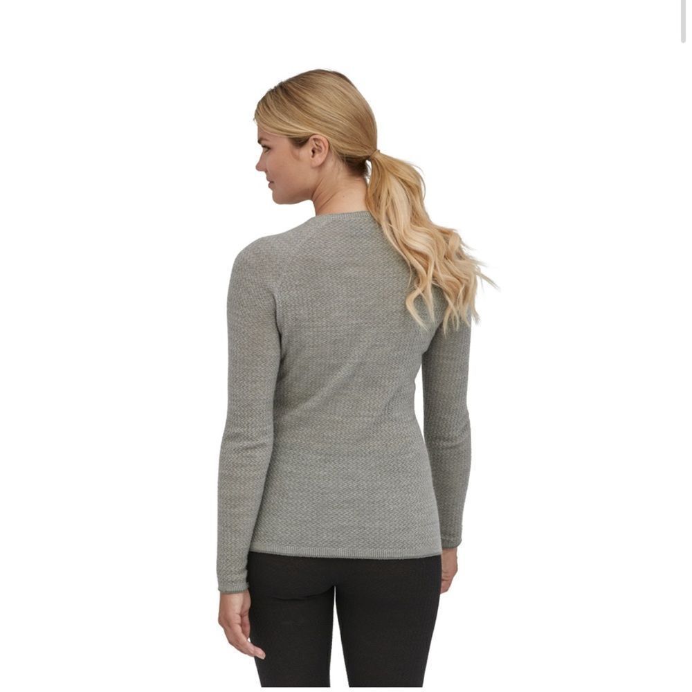 PATAGONIA Women’s W’s Andre Crew Neck Sweater Pullover Drifter Grey S NWT in pkg